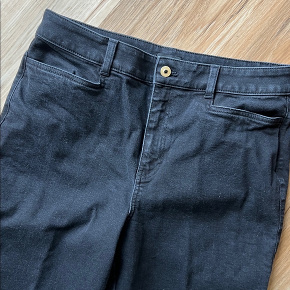 Talbots Black Flare Jeans size 12 - Picture 3 of 6